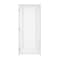 Trimlite 32" x 80" x 1-3/8" Primed 1-Panel 2-Step Interior Shaker 7-1/4" RH Prehung Door with Black Hinges 2868pri8491RH1D714 - alternate 1